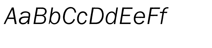 Franklin Gothic Book Oblique Font