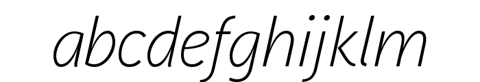 Aaux Next Light Italic