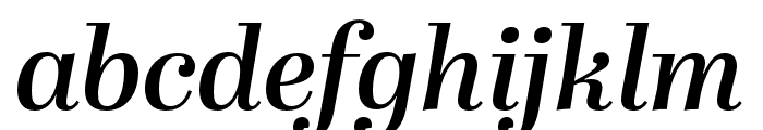 Abril Display SemiBold Italic