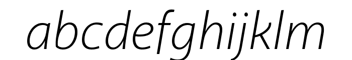 Akagi Pro Light Italic