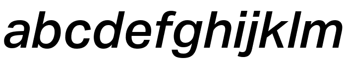 Aktiv Grotesk Medium Italic
