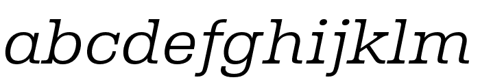 Albiona ExtraLight Italic