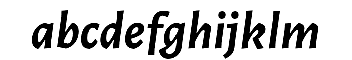 Alegreya Sans SC Bold Italic