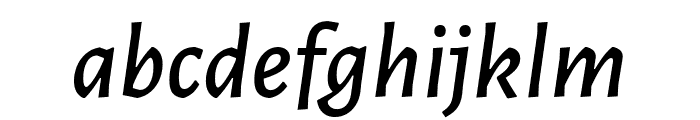Alegreya Sans SC Medium Italic