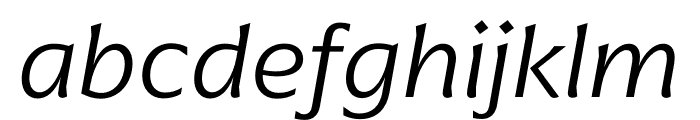 Arpona Light Italic