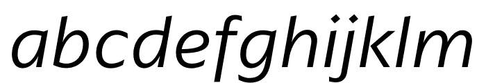 ArponaSans Light Italic
