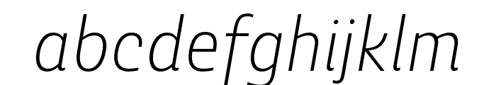Ashemore Ext Light Italic