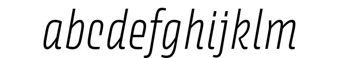 Avory I PE Extralight Italic