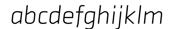 Axia Light Italic