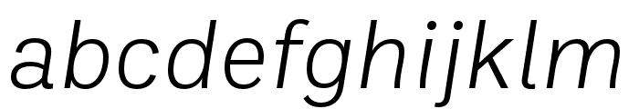 Ballinger Light Italic