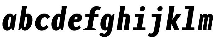 Base Mono Narrow OT Bold Italic