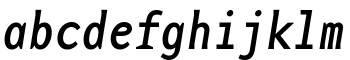 Base Mono Narrow OT RegItalic