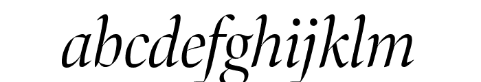 Bennet Banner Extra Condensed Light Italic