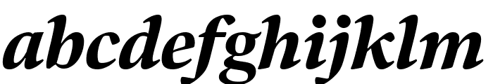 Bennet Display Extra Condensed Black Italic