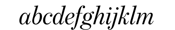BentonModDispCond RegularItalic