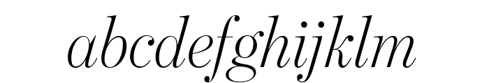 BentonModDispExCond LightItalic