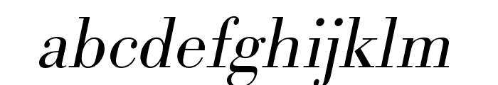 Bodoni URW Narrow Light Oblique