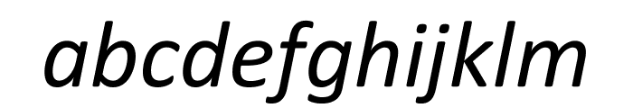 Calibri Italic