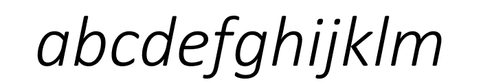 Calibri Light Italic