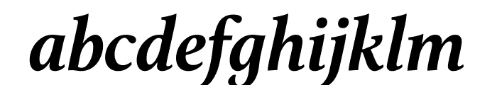 Calluna Bold Italic