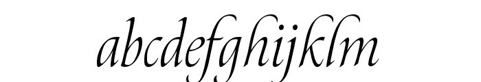Canto Brush Open Light Italic