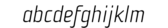 Cholla Sans OT Thin Italic