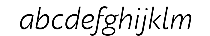 Circe Light Italic