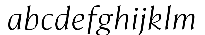 Conglomerate Light Italic