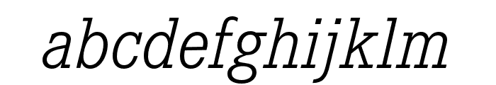 Corporate E Light Italic