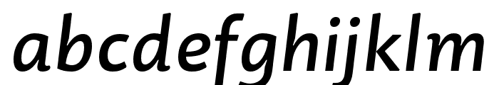 Dederon Sans Medium Italic