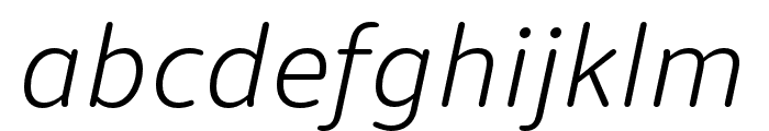 Dita Wd Light Italic