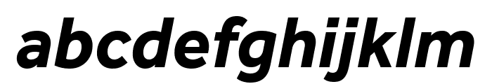 Effra Bold Italic