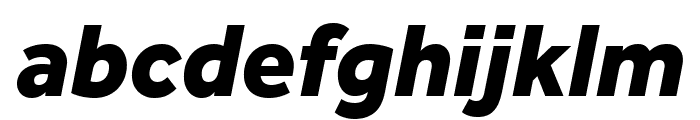 Effra Heavy Italic