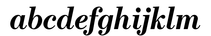 Escrow Condensed Bold Italic