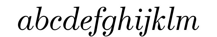 Escrow Condensed Light Italic