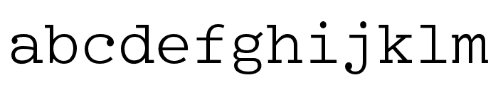 Regular font Weight.