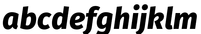 Fira Sans Compressed ExtraBold Italic