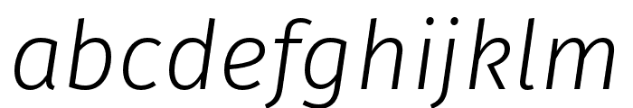 Fira Sans Condensed Eight Italic