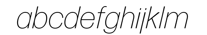 Forma DJR Text Extra Light Italic