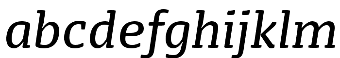FP Dancer Serif Book Italic