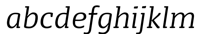 FP Dancer Serif Light Italic