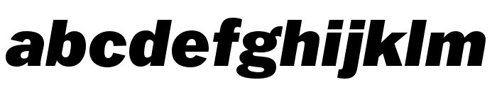 Franklin Gothic ATF Black Italic