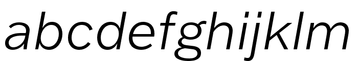 Franklin Gothic ATF Light Italic