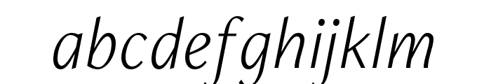 FreightNeo Pro Light Italic