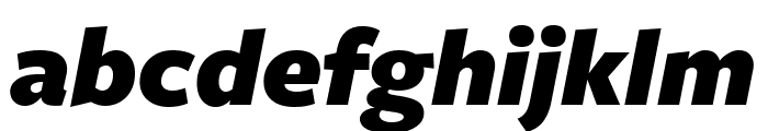 FreightSansCndPro Black Italic