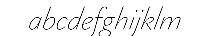 Gaultier ExtraLight Italic
