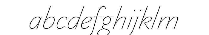 Gaultier Thin Italic
