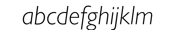 Gill Sans Nova Light Italic