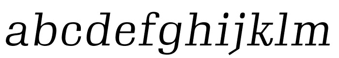 Gimlet Micro Compressed Light Italic