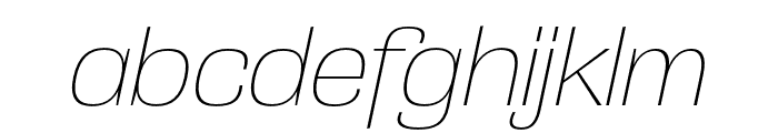 Grange Thin Condensed Italic